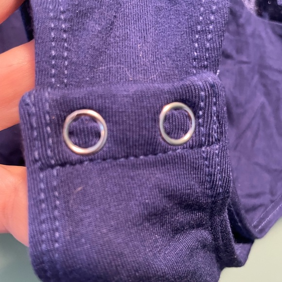 - - Torrid velvety soft navy blue leopard print, bodysuit size 2X and 3XNWT - Picture 8 of 9